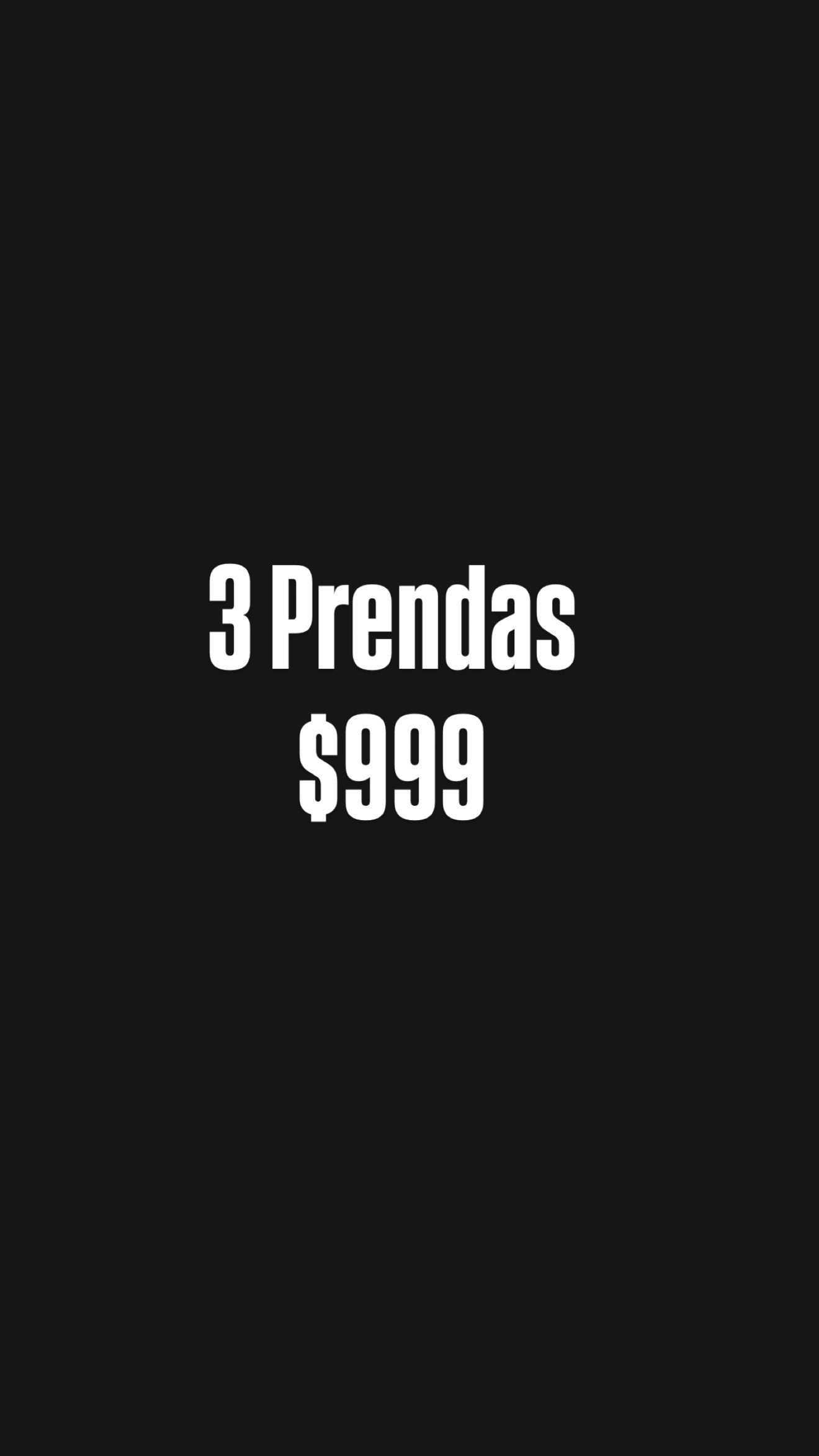 Promo $999