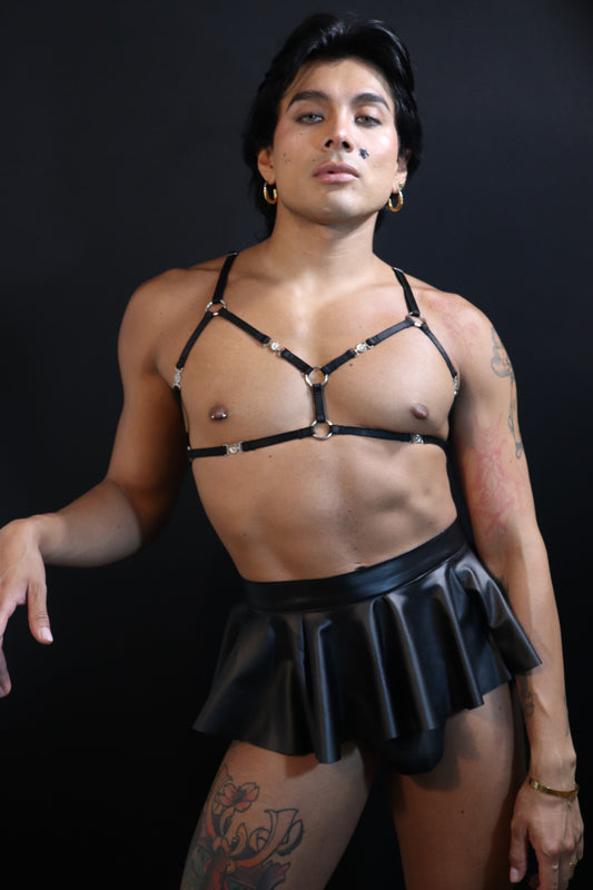 Leatherette Skirt